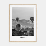 Luxor Portrait B&W Poster