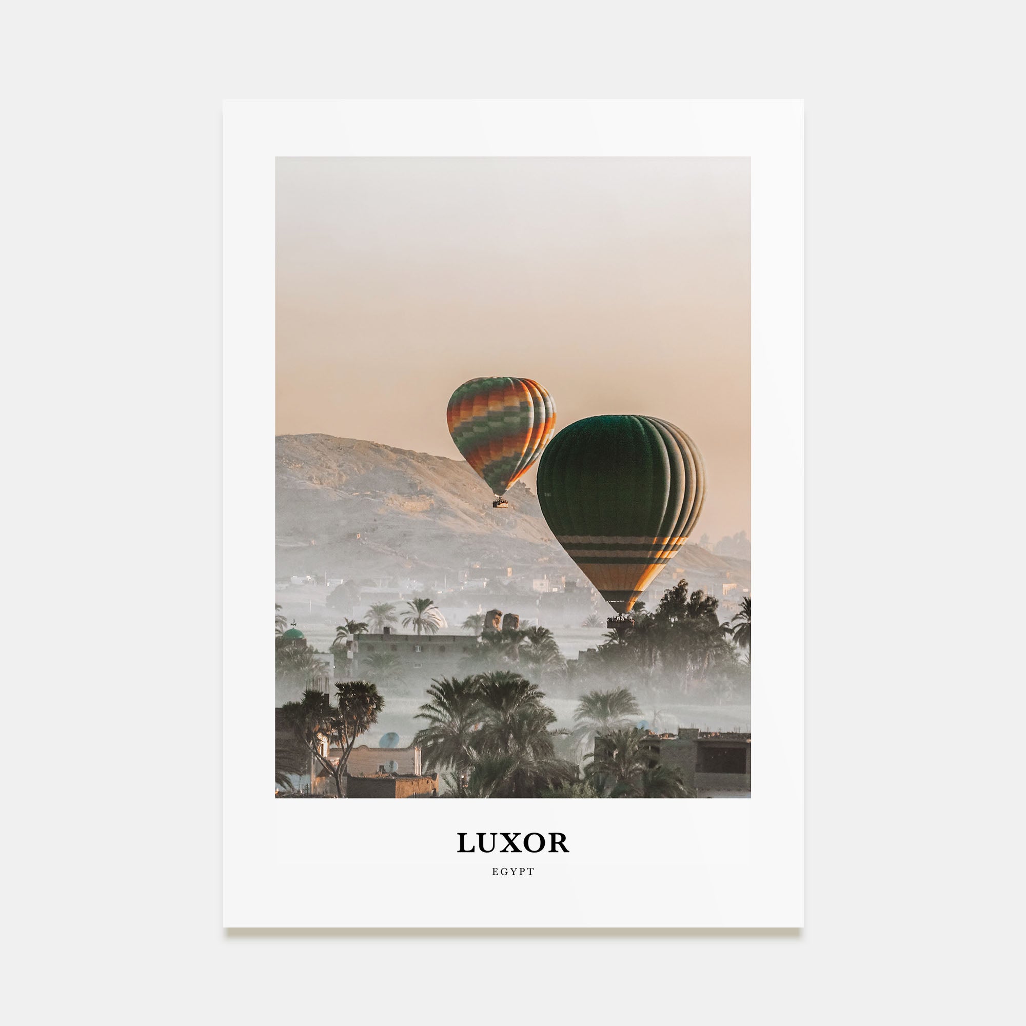 Luxor Portrait Color Poster