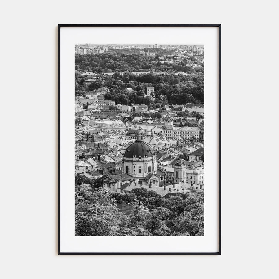Lviv Photo B&W Poster
