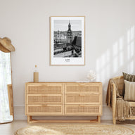 Lviv Portrait B&W Poster