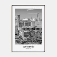 Lynchburg Portrait B&W Poster