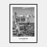 Lynchburg Portrait B&W Poster