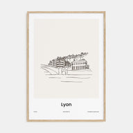 Lyon Drawn Poster