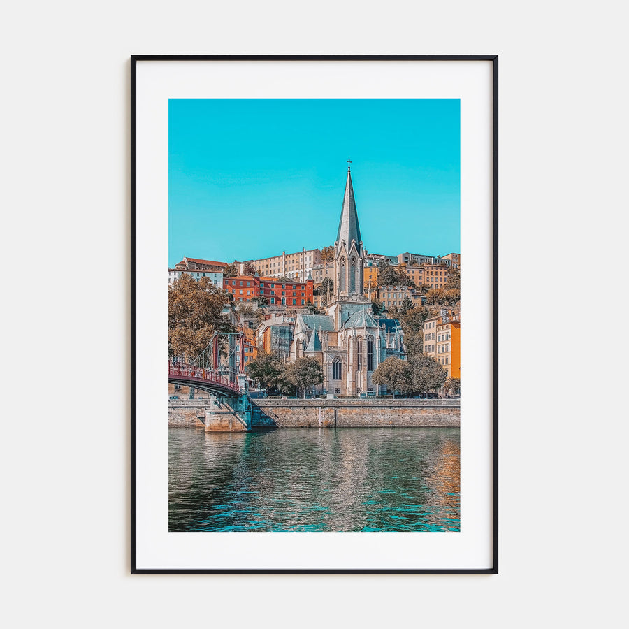 Lyon Photo Color Poster