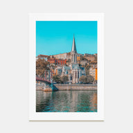 Lyon Photo Color Poster