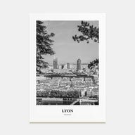 Lyon Portrait B&W No 1 Poster