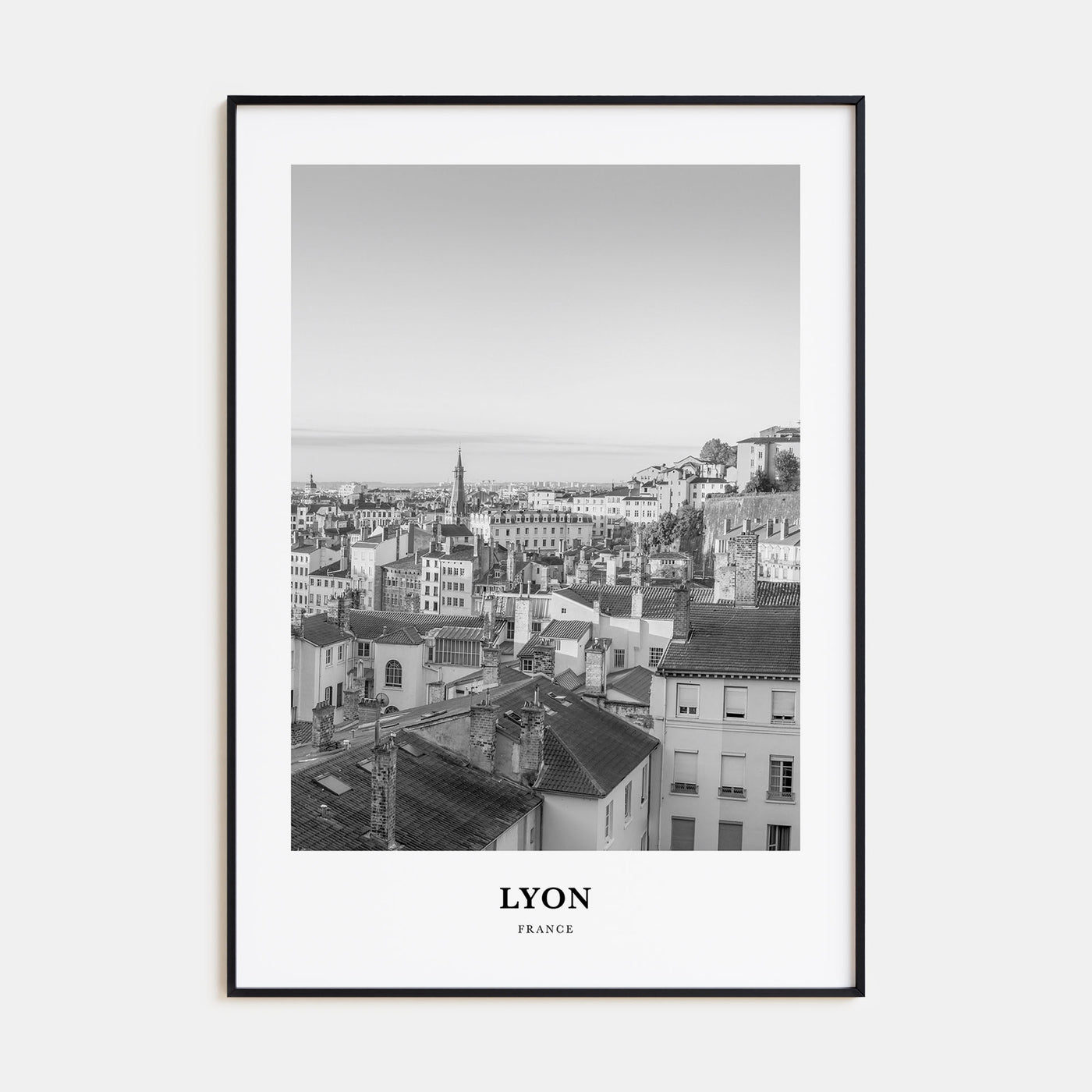 Lyon Portrait B&W No 2 Poster