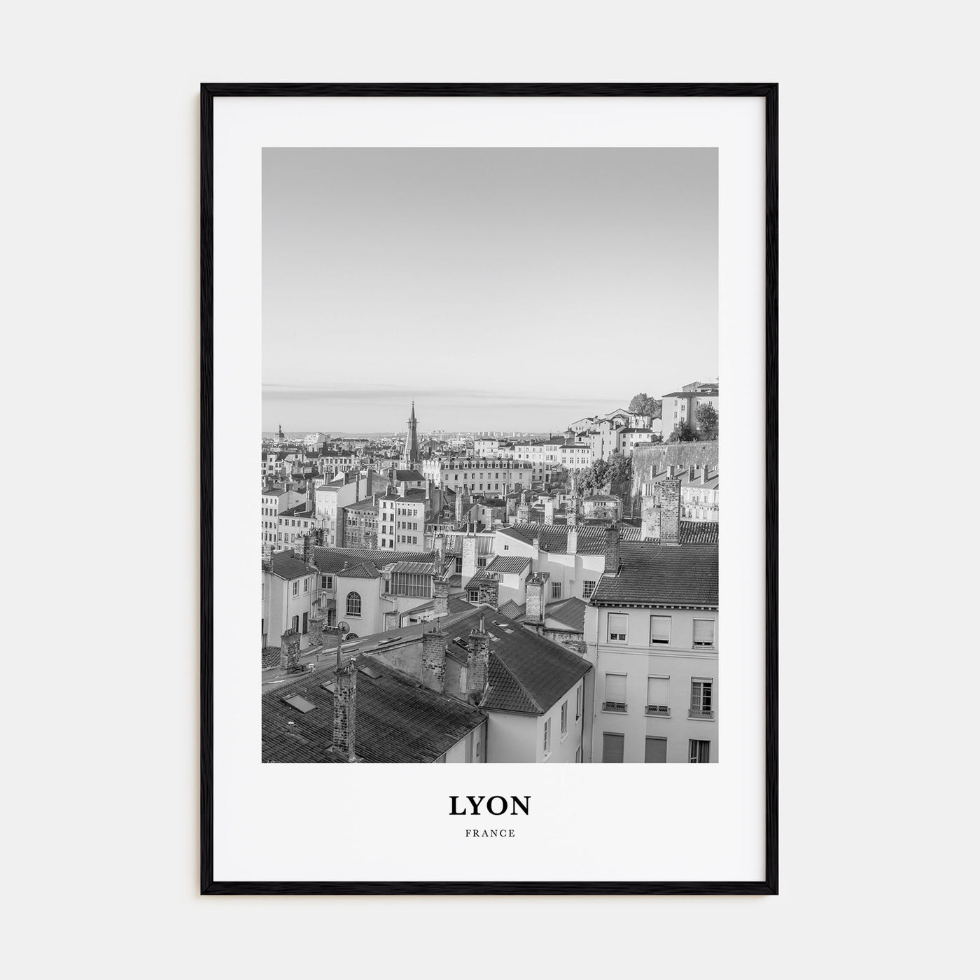 Lyon Portrait B&W No 2 Poster