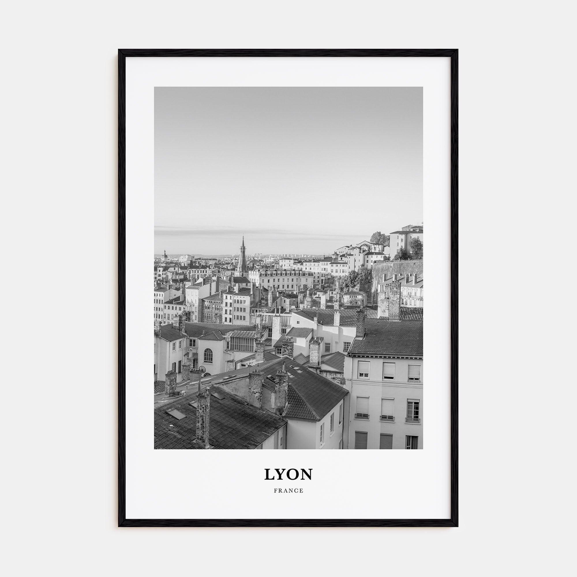 Lyon Portrait B&W No 2 Poster