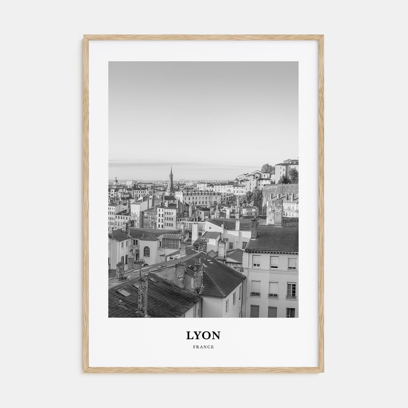 Lyon Portrait B&W No 2 Poster