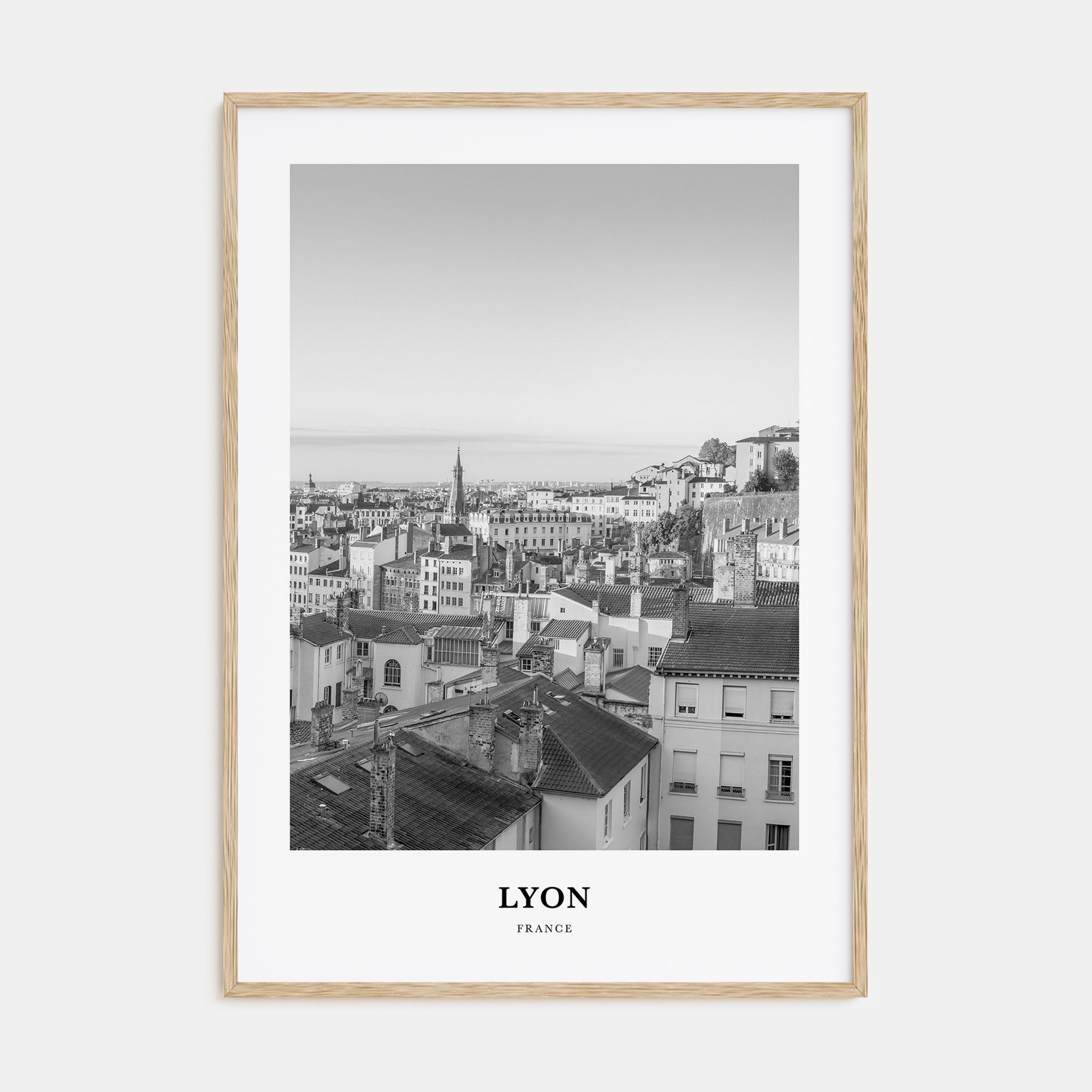 Lyon Portrait B&W No 2 Poster