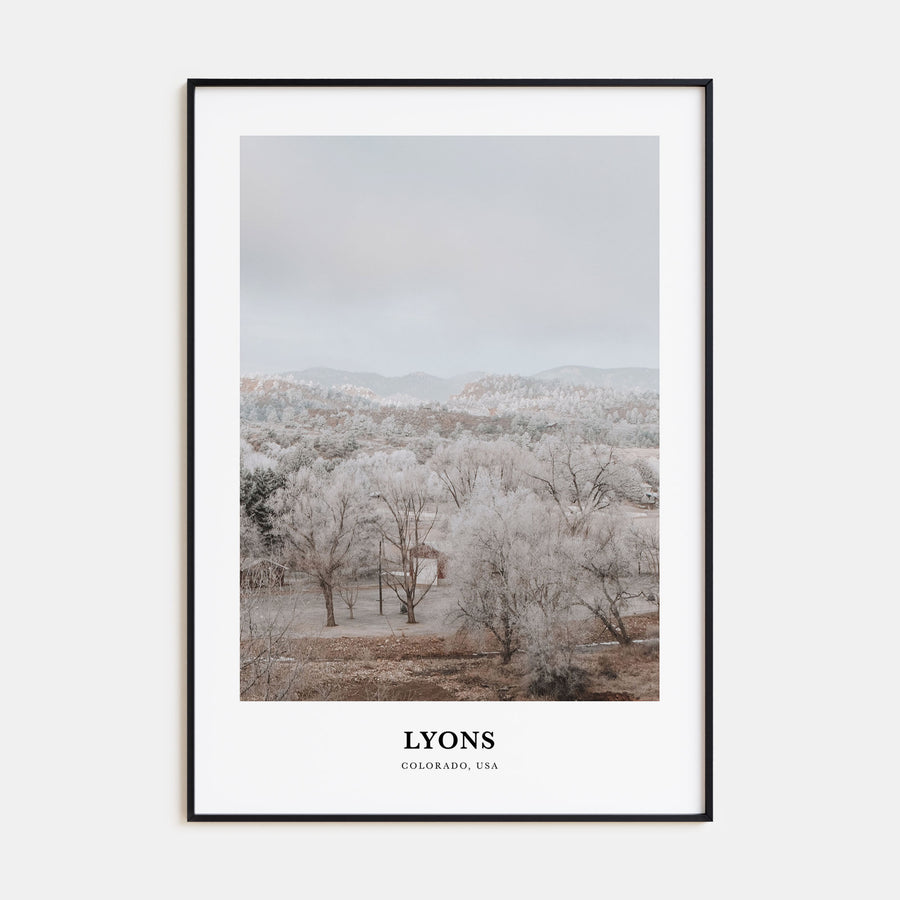 Lyons Portrait Color Poster
