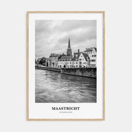 Maastricht Portrait B&W Poster