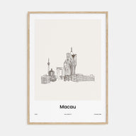 Macau Drawn Poster