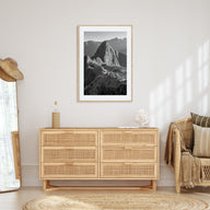 Machu Picchu Photo B&W Poster