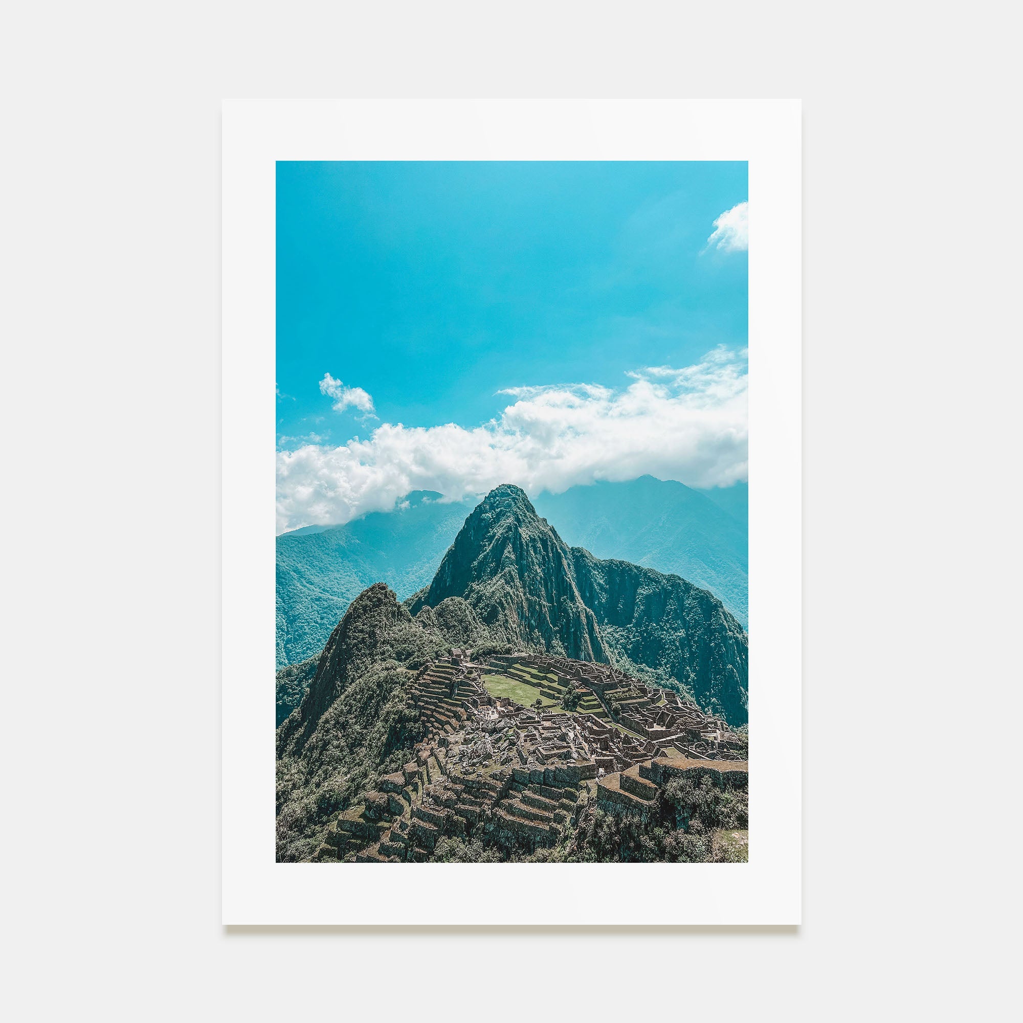 Machu Picchu Photo Color No 2 Poster