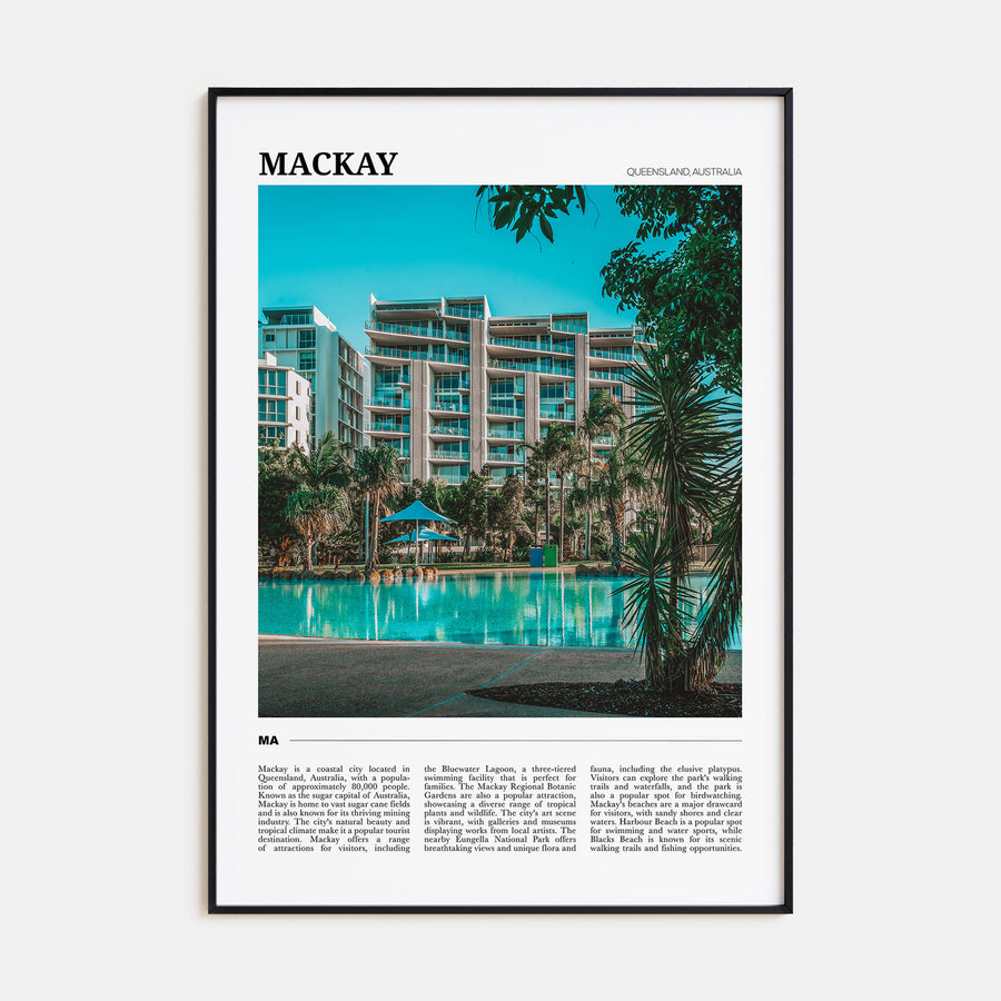 Mackay Travel Color Poster