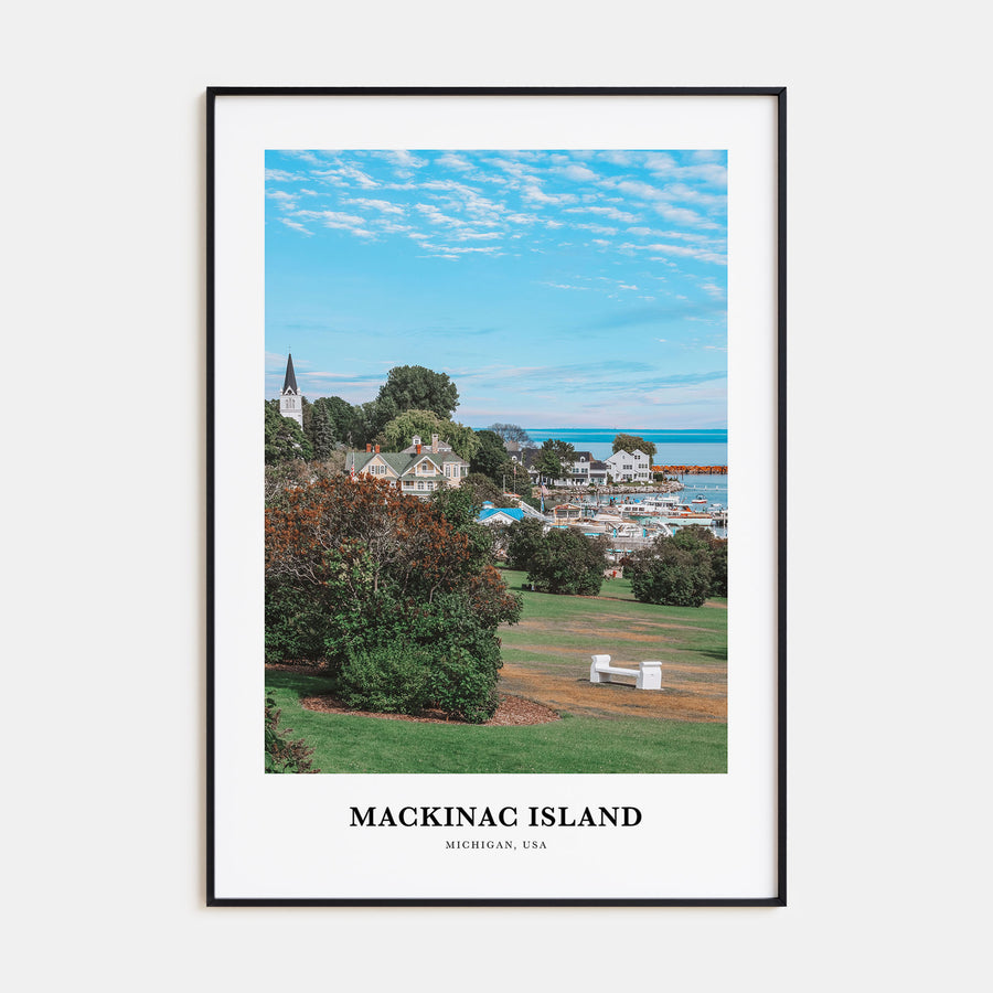 Mackinac Island Portrait Color Poster