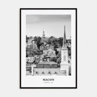Macon Portrait B&W Poster