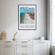 Madeira Beach Travel Color Poster