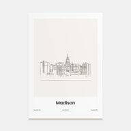 Madison Drawn Poster