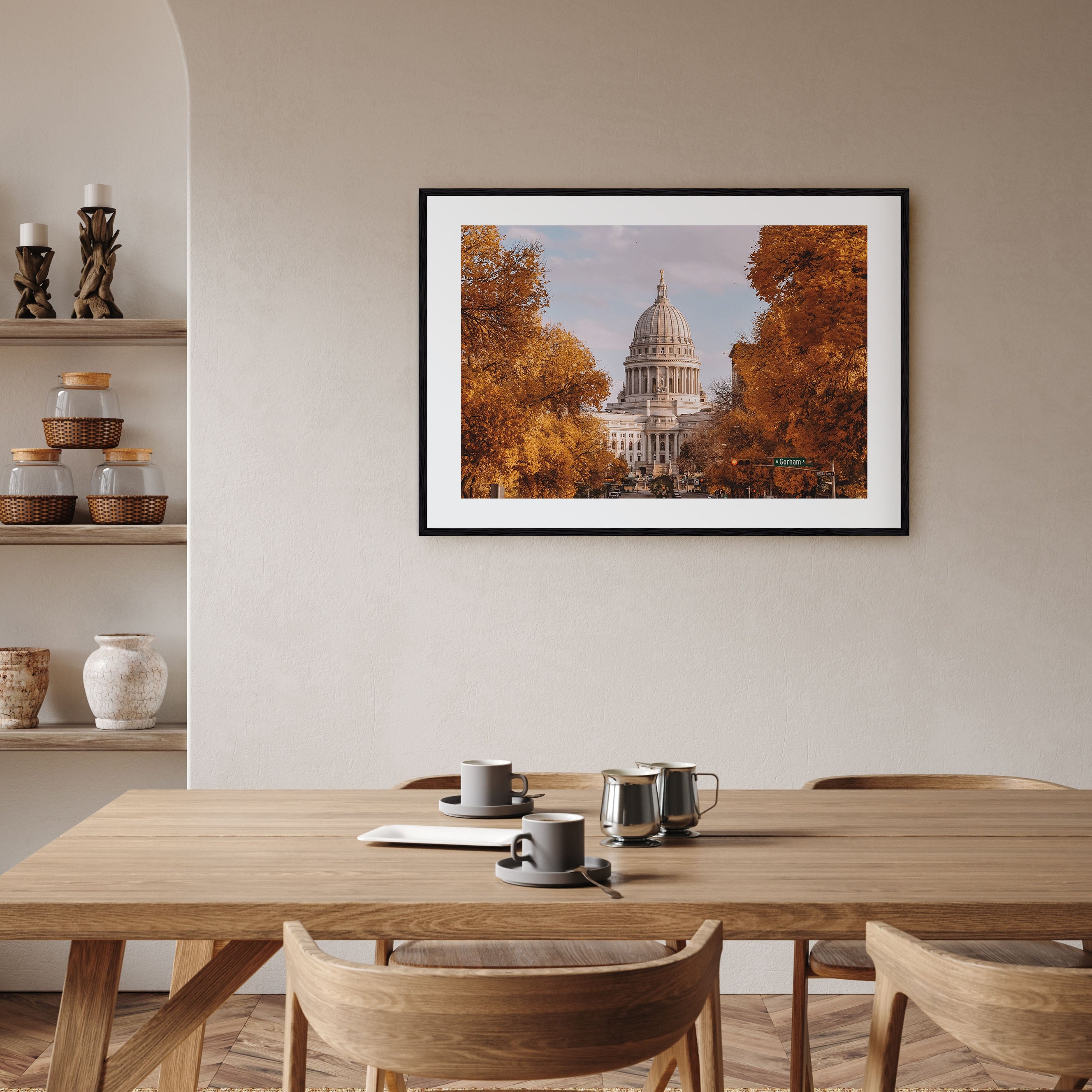 Madison Landscape Color Poster