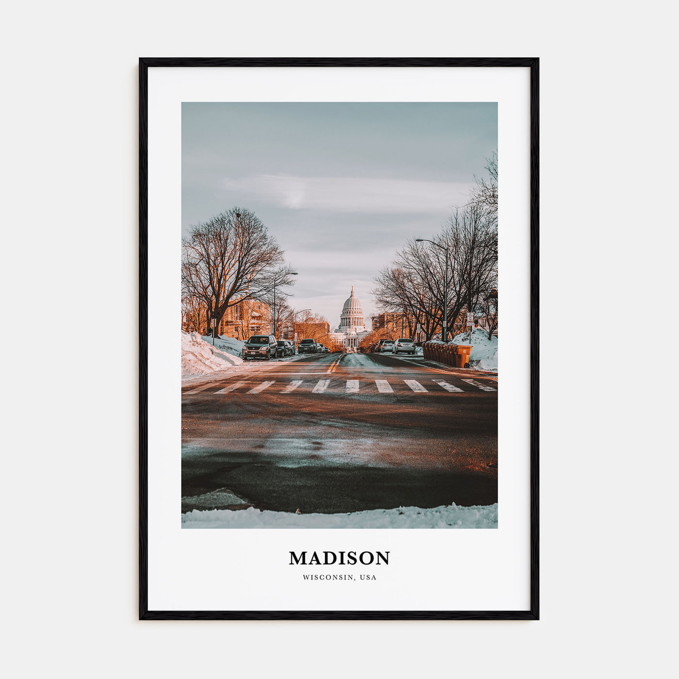 Madison Portrait Color Poster
