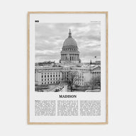 Madison Travel B&W No 2 Poster