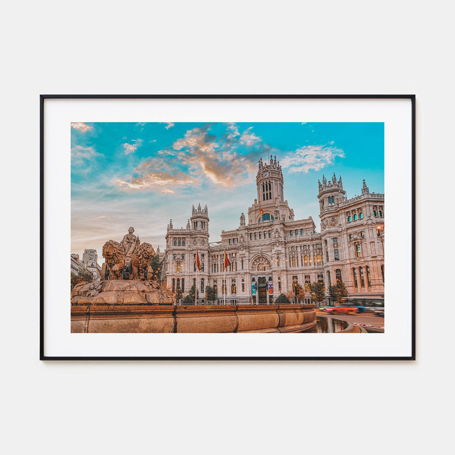 Madrid Landscape Color Poster