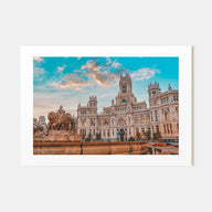 Madrid Landscape Color Poster