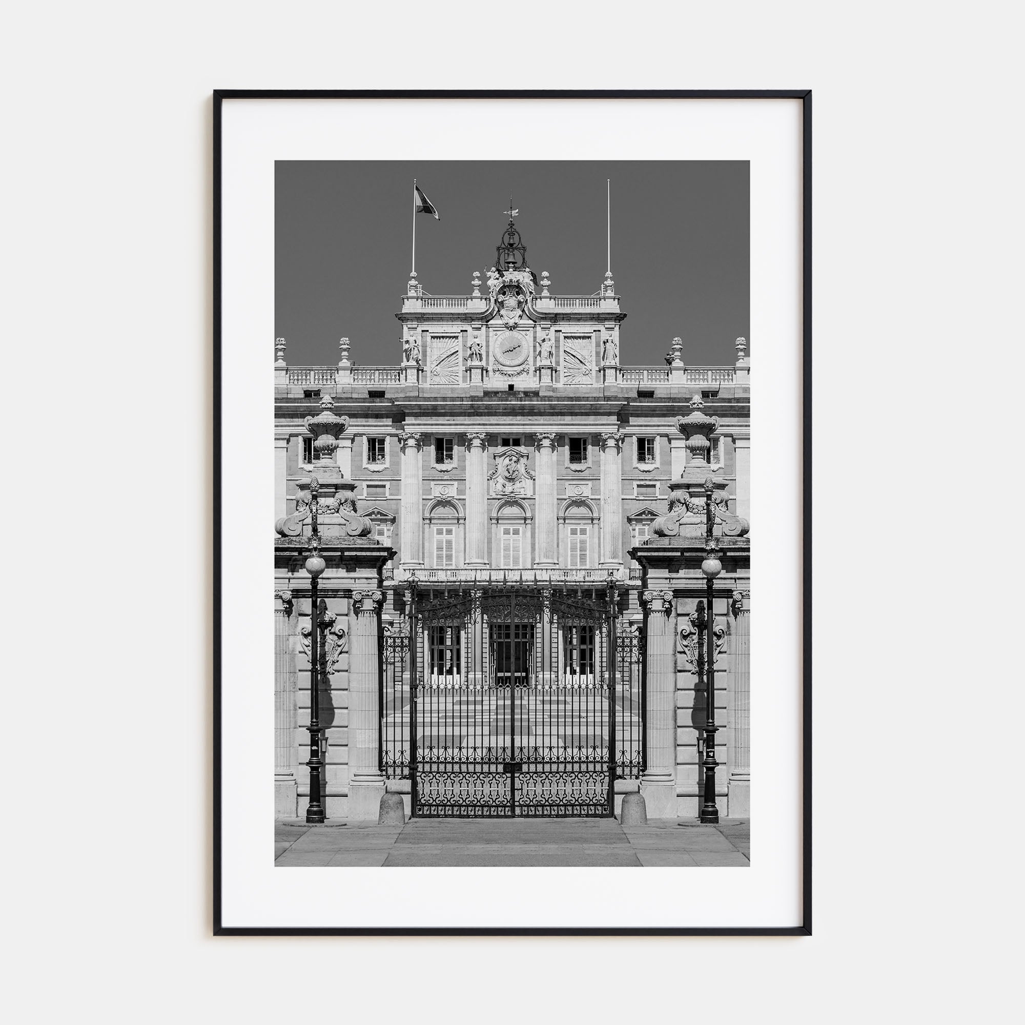 Madrid Photo B&W No 2 Poster