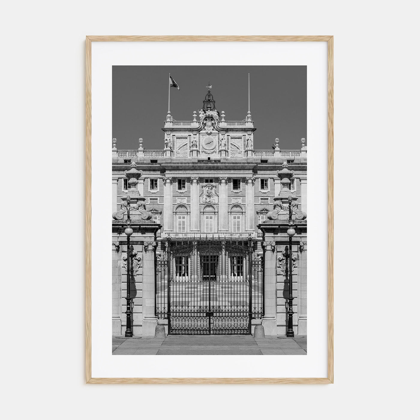 Madrid Photo B&W No 2 Poster