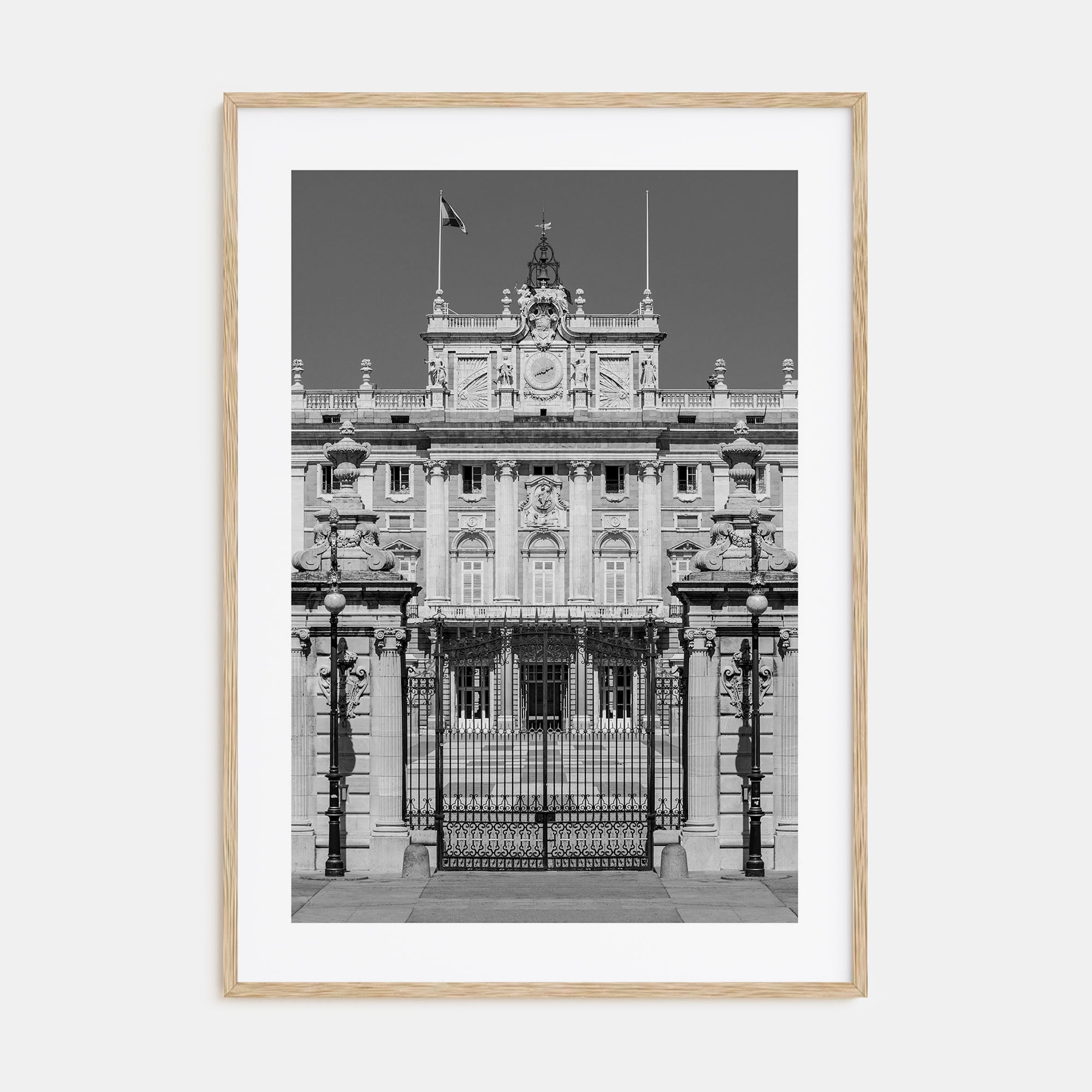 Madrid Photo B&W No 2 Poster