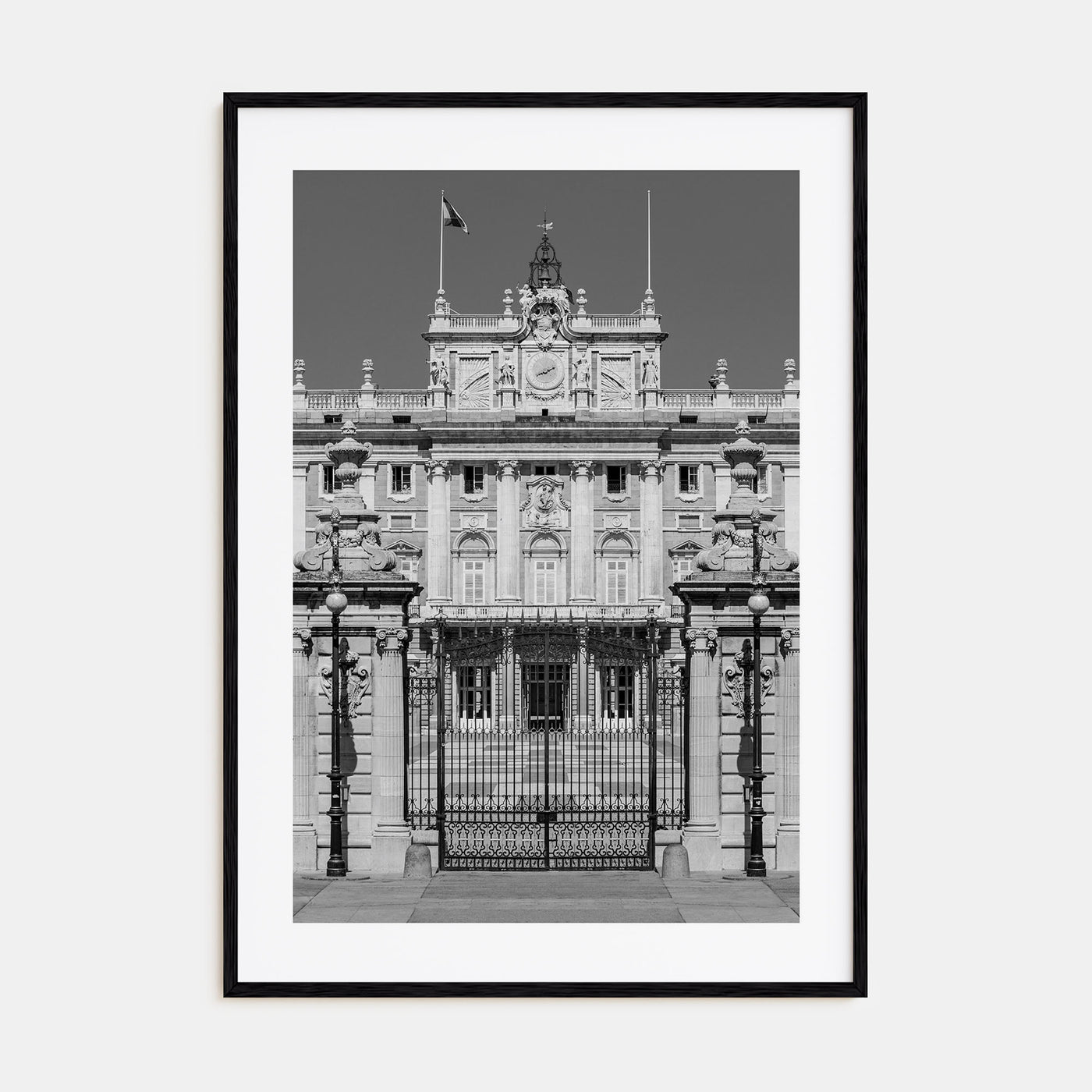 Madrid Photo B&W No 2 Poster