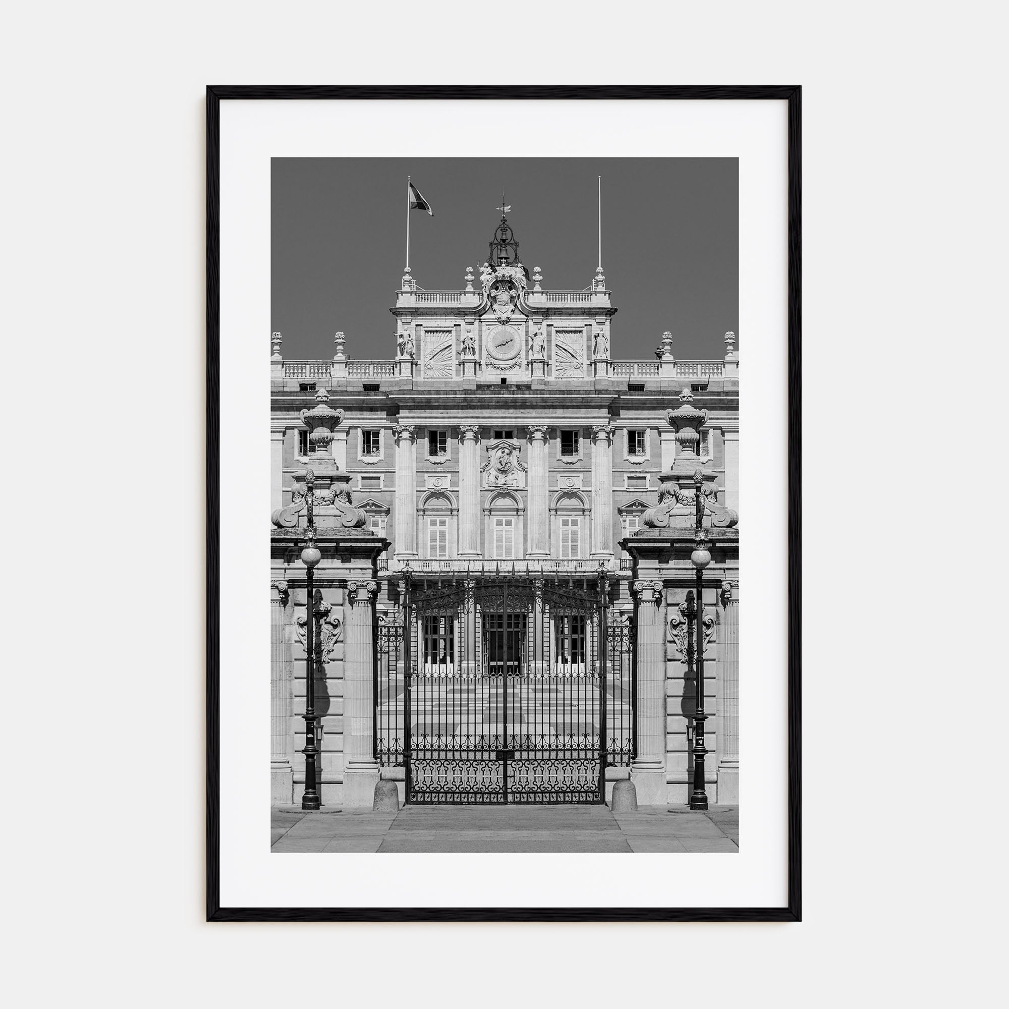 Madrid Photo B&W No 2 Poster