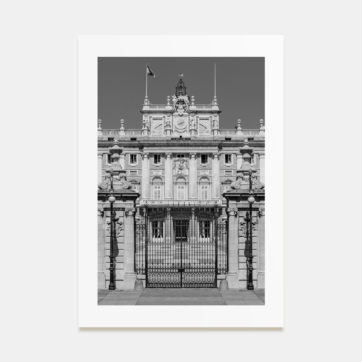 Madrid Photo B&W No 2 Poster