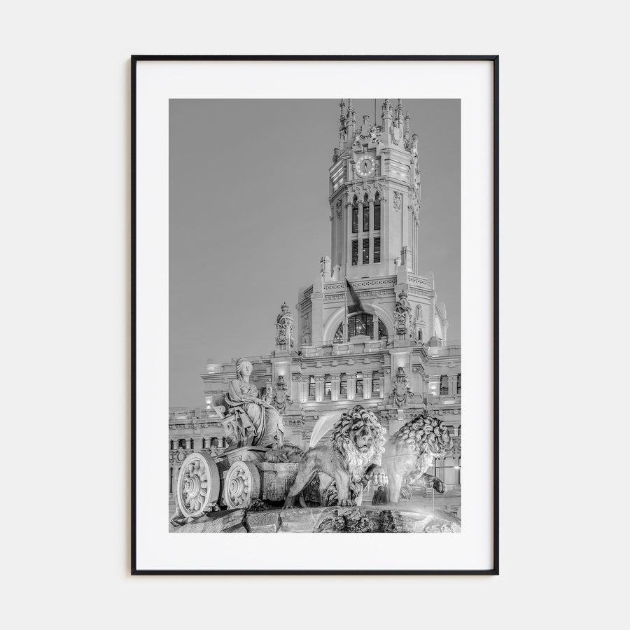 Madrid Photo B&W No 3 Poster