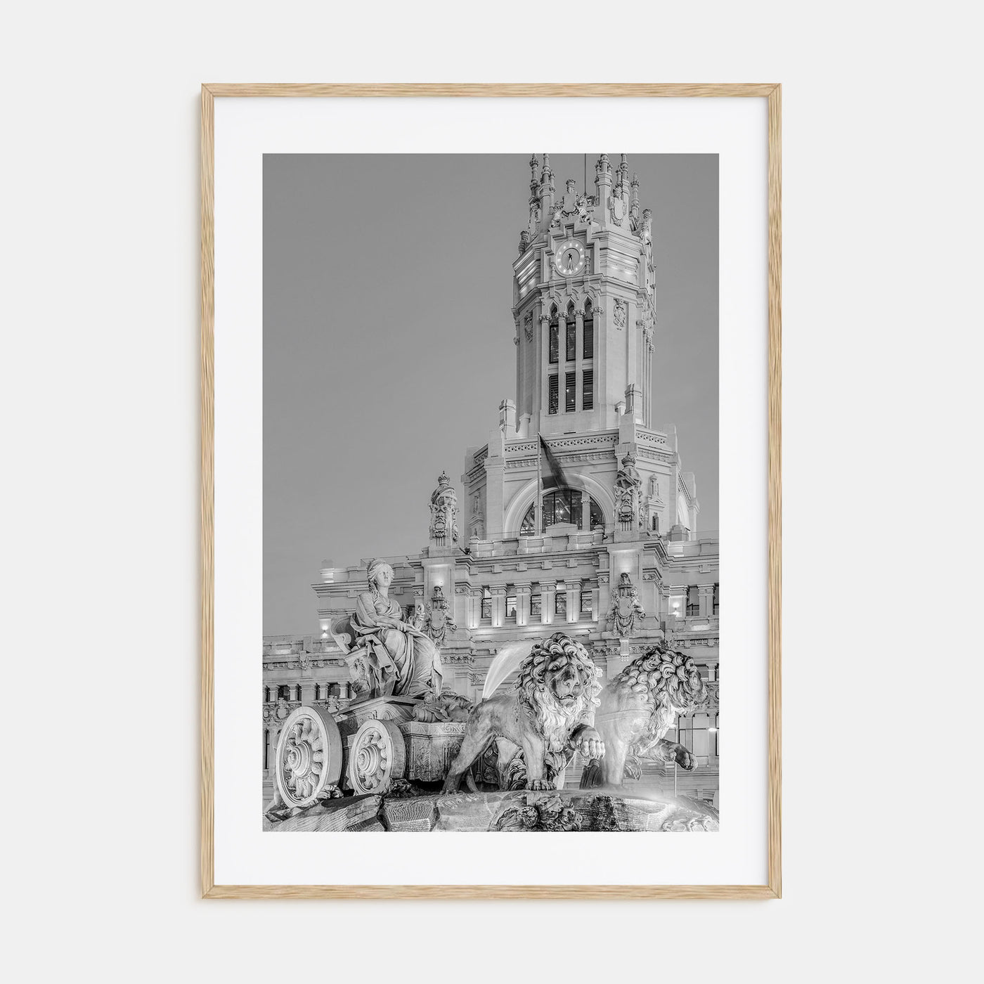 Madrid Photo B&W No 3 Poster