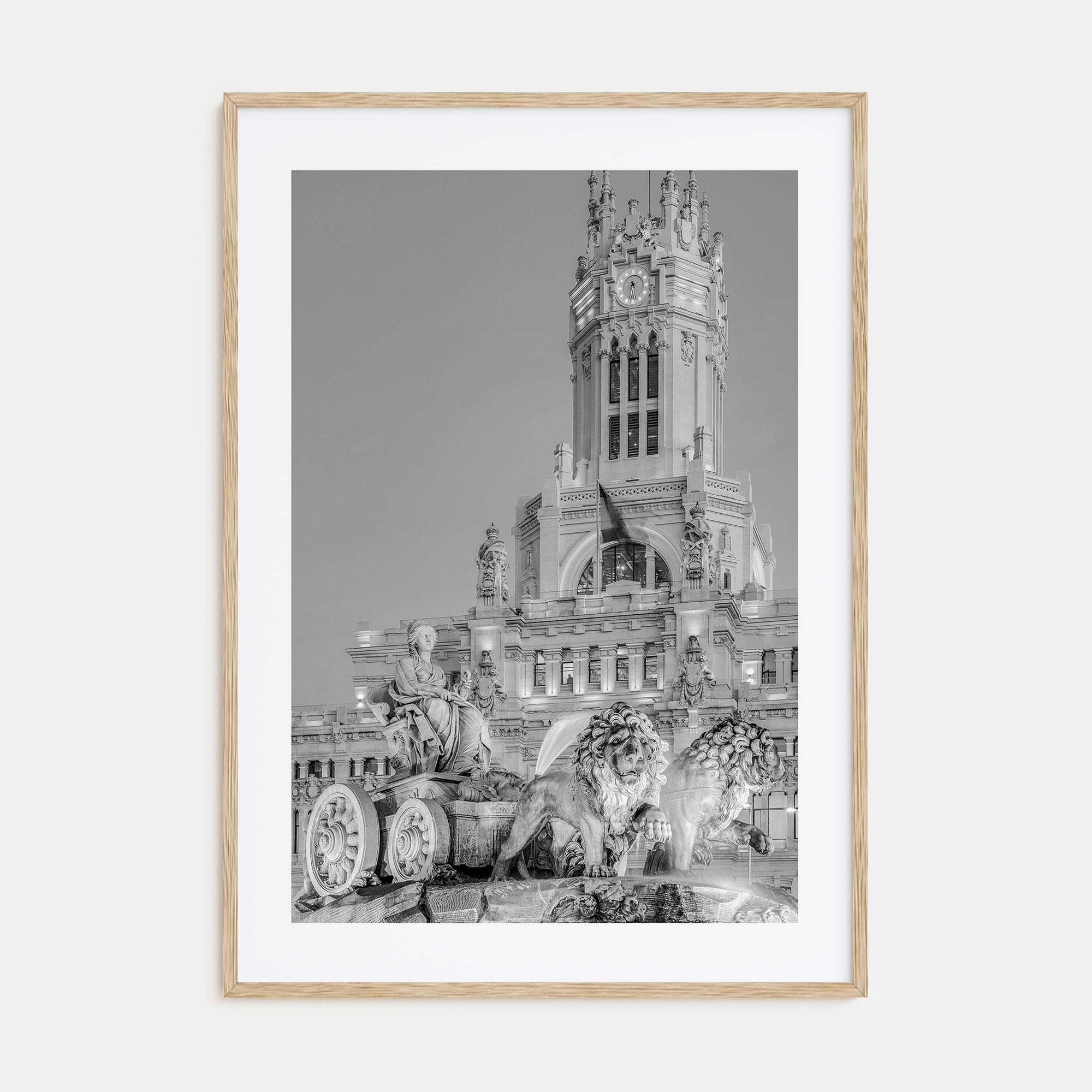 Madrid Photo B&W No 3 Poster