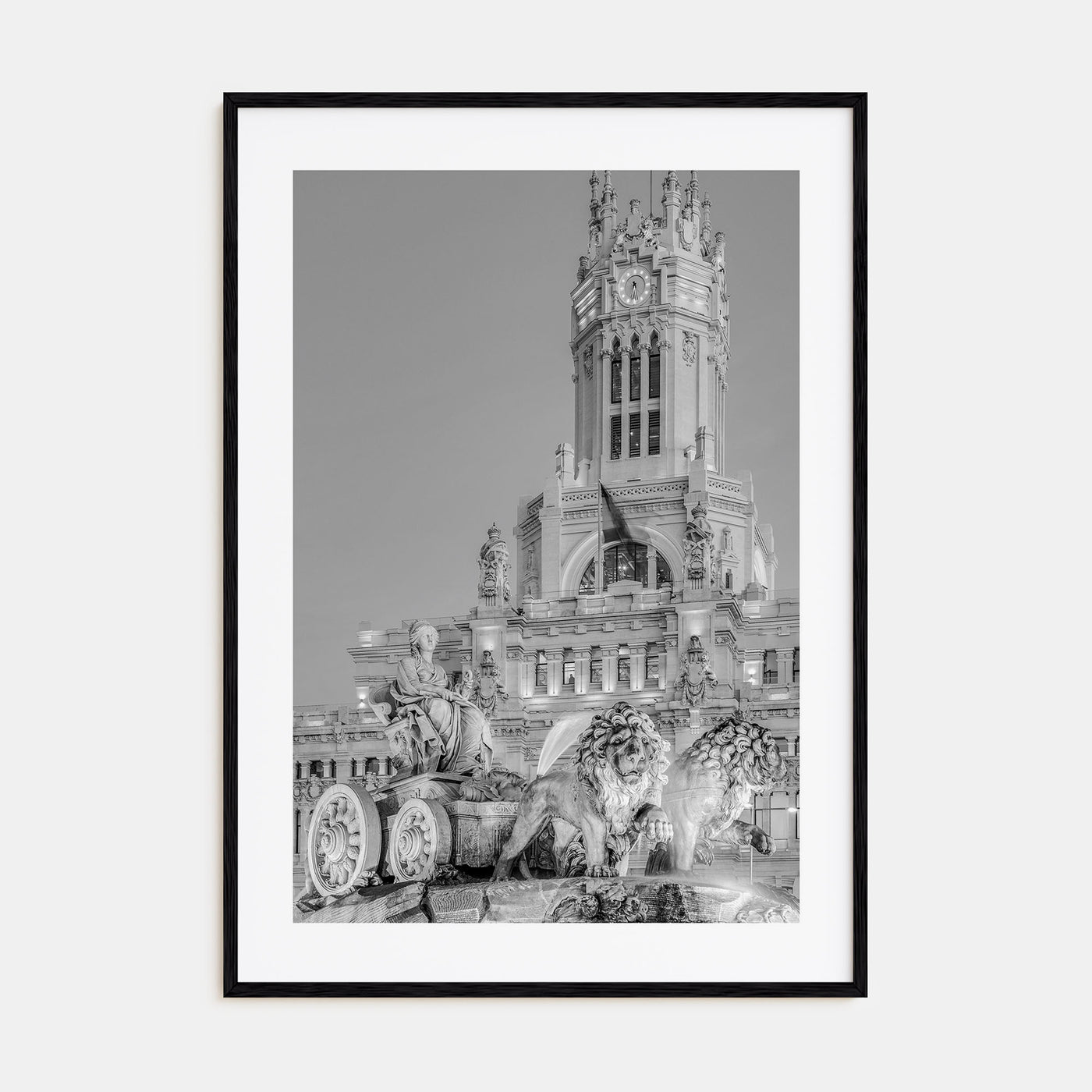 Madrid Photo B&W No 3 Poster