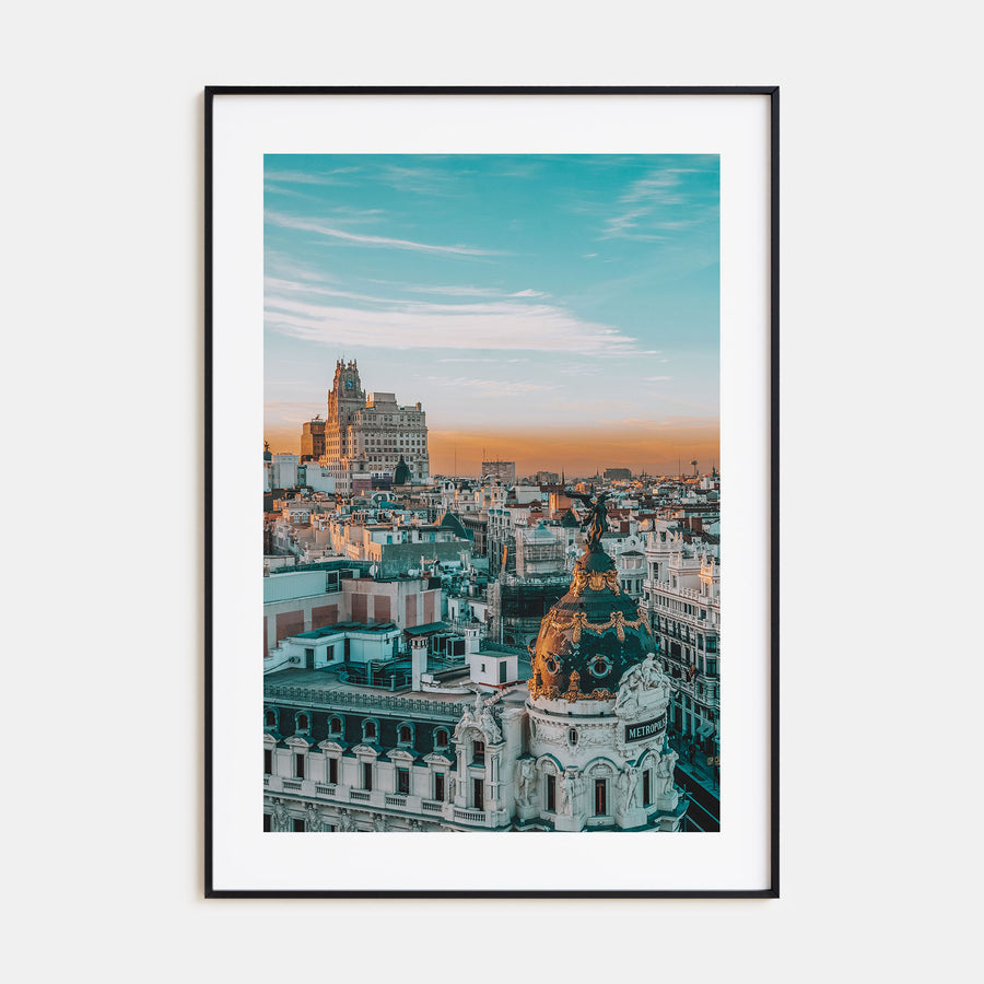 Madrid Photo Color No 2 Poster