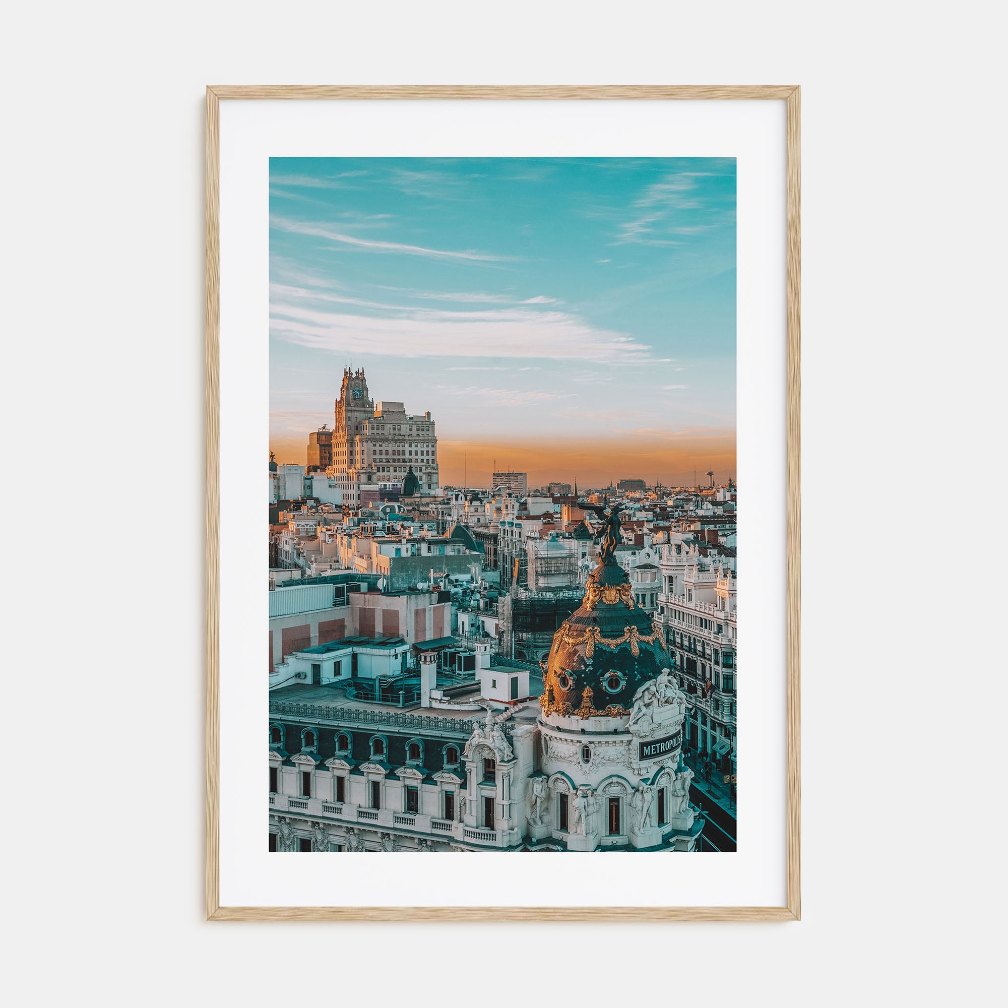 Madrid Photo Color No 2 Poster