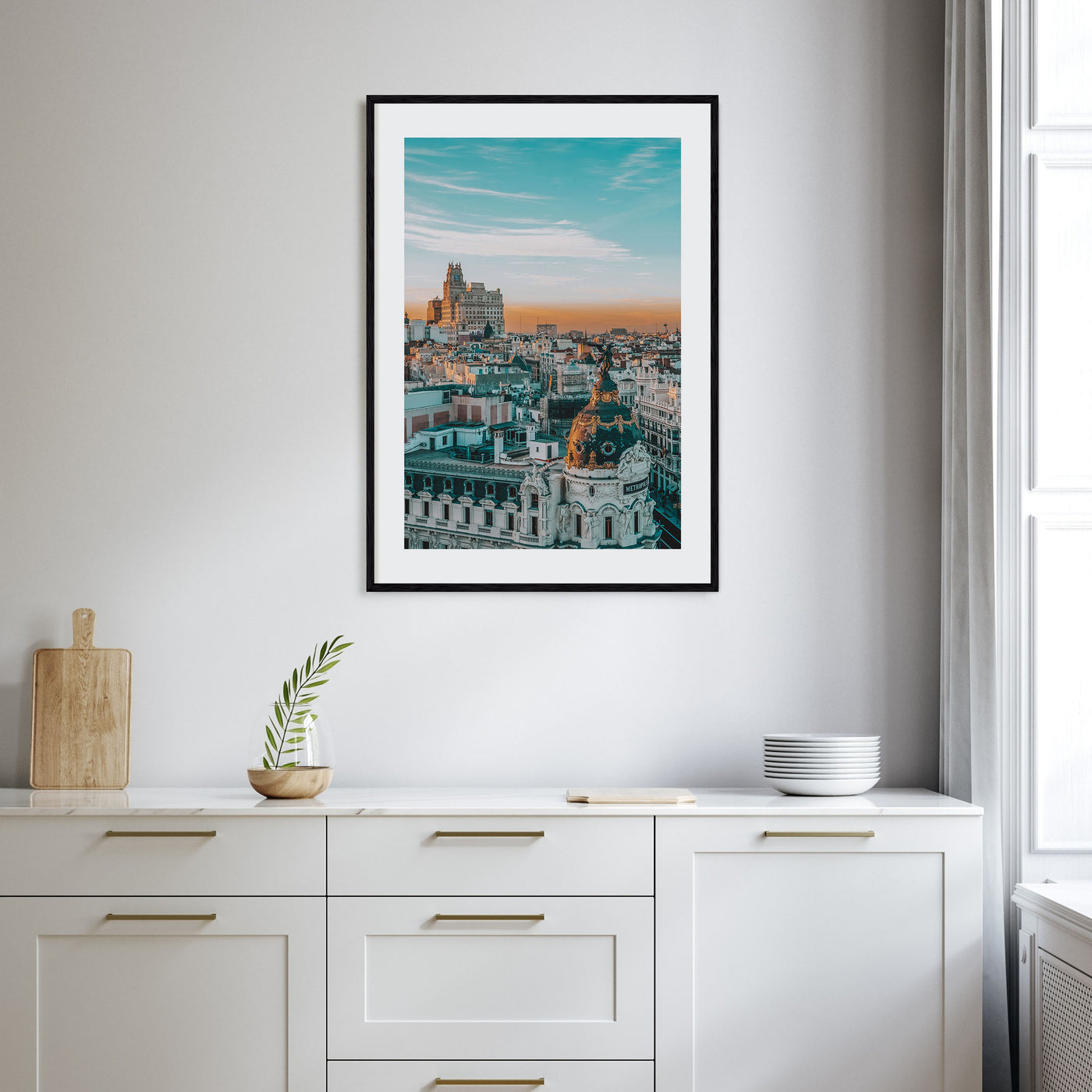 Madrid Photo Color No 2 Poster