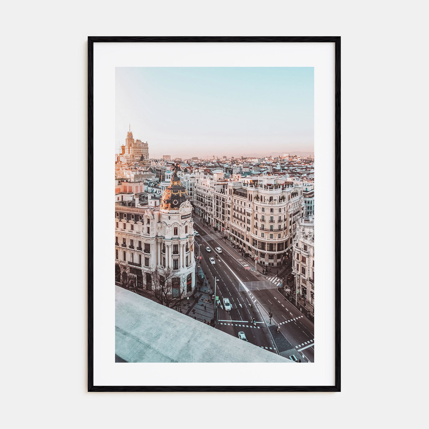 Madrid Photo Color No 4 Poster