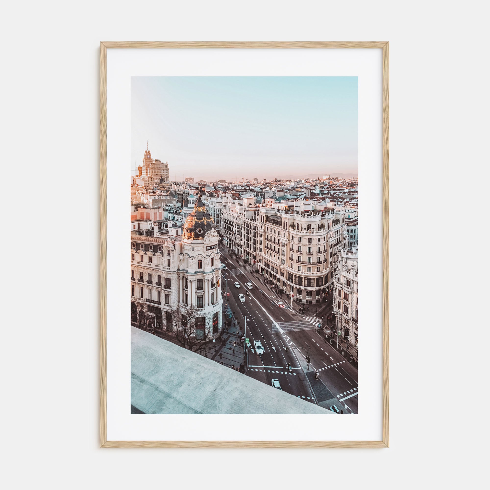 Madrid Photo Color No 4 Poster