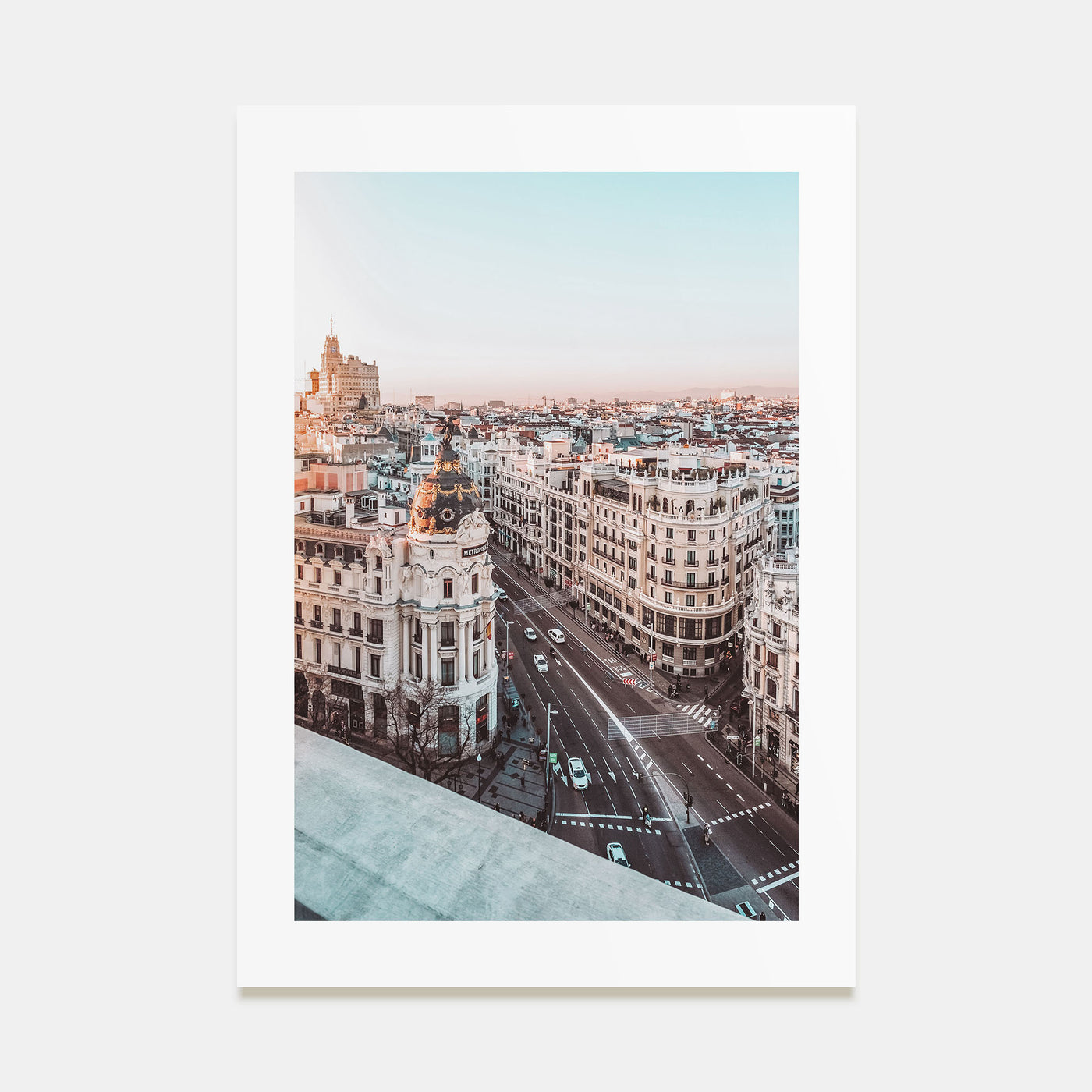 Madrid Photo Color No 4 Poster
