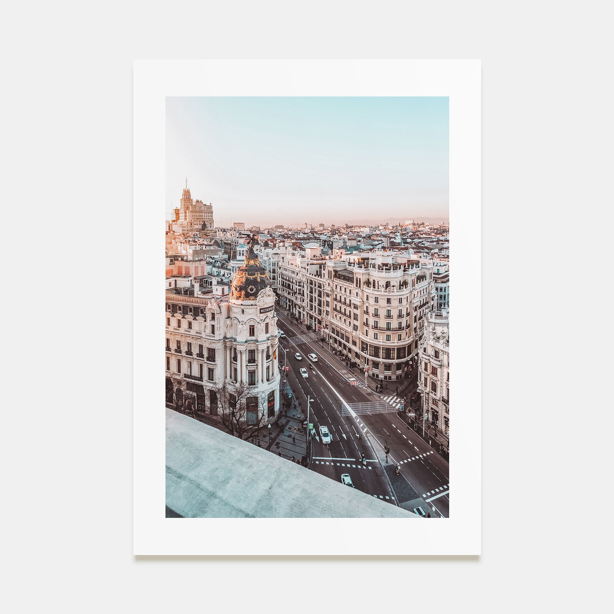 Madrid Photo Color No 4 Poster