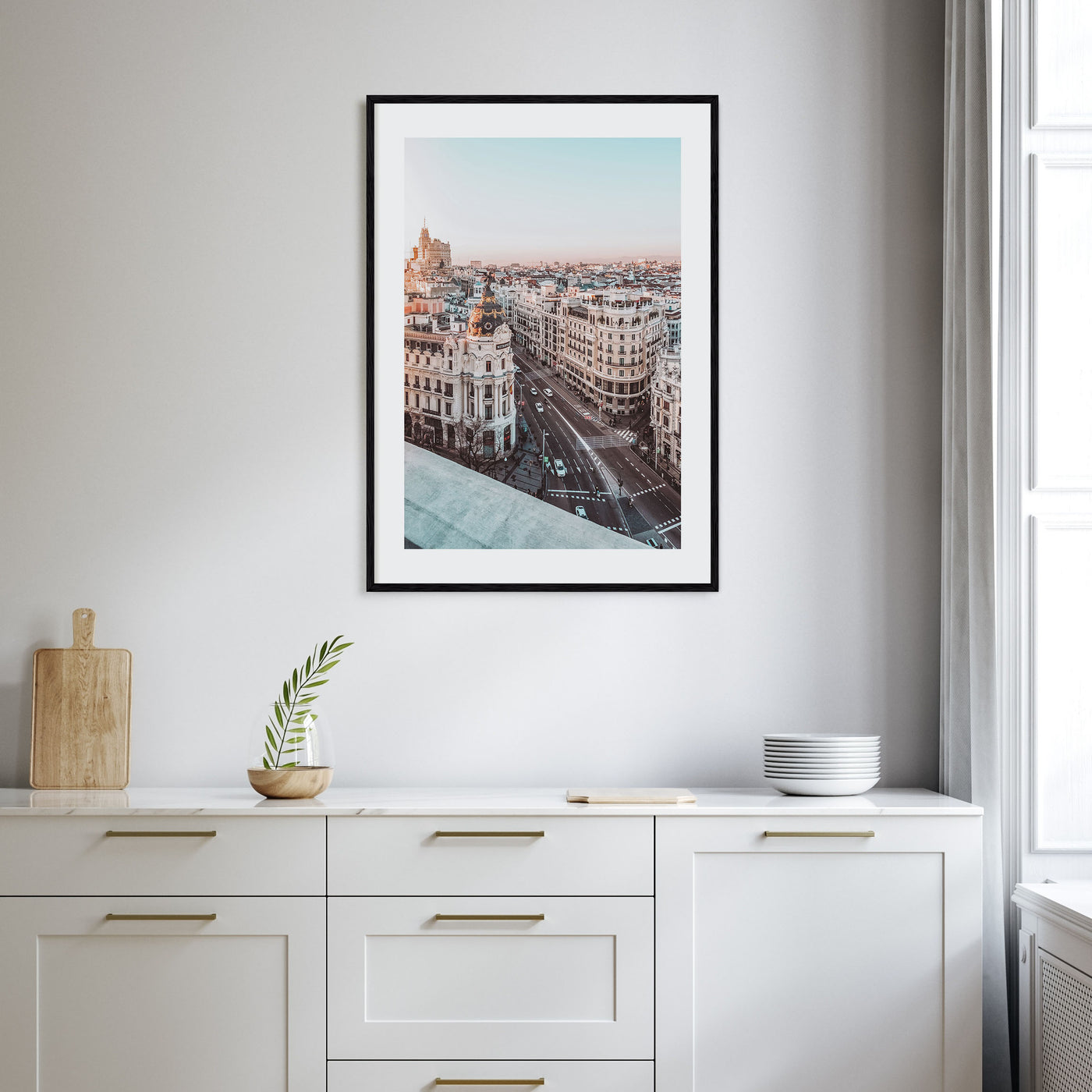 Madrid Photo Color No 4 Poster