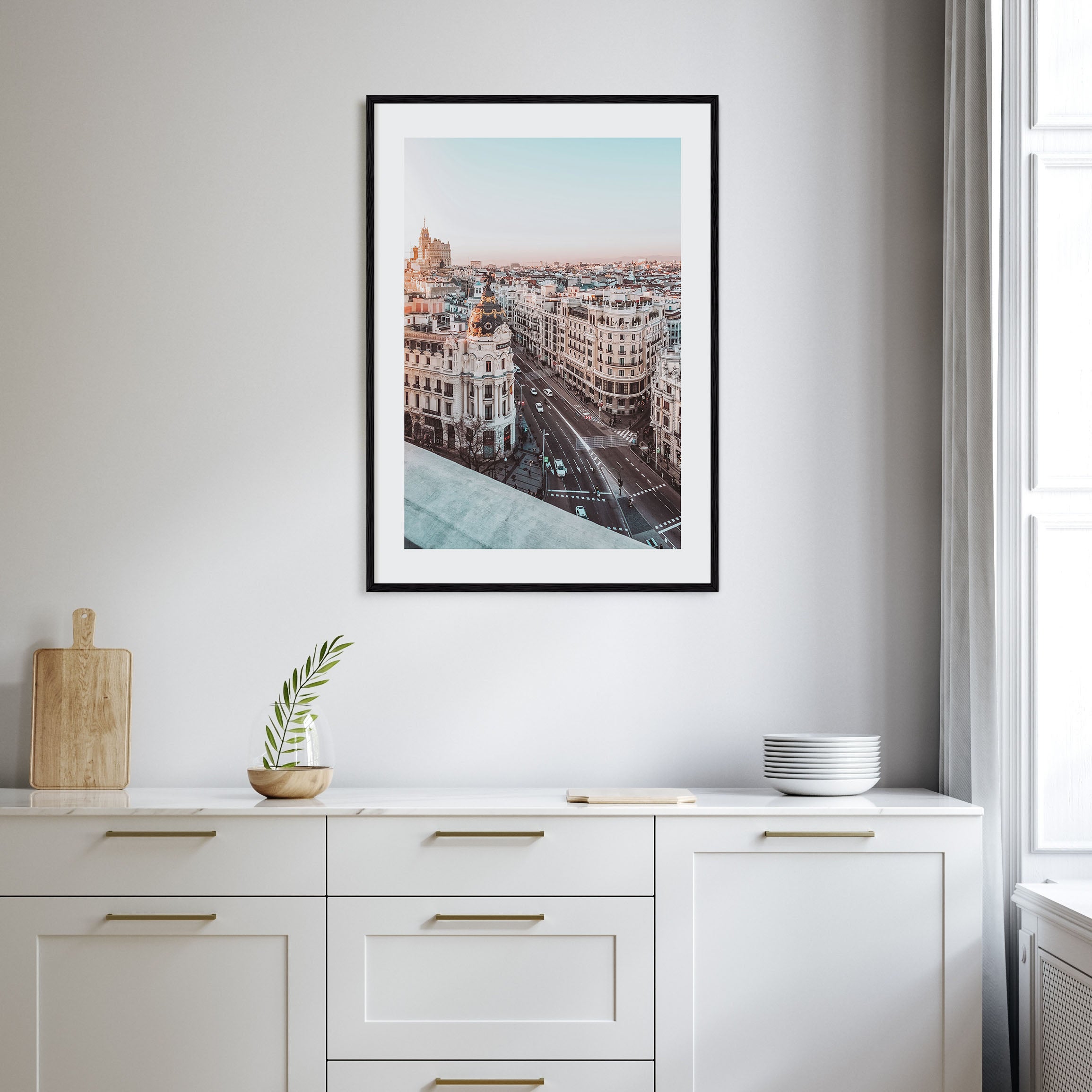Madrid Photo Color No 4 Poster
