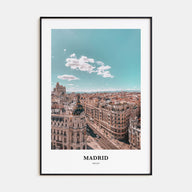Madrid Portrait Color No 1 Poster